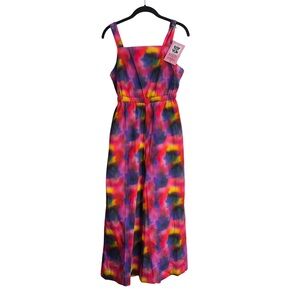 Lucy And Yak Presley Jumpsuit in Digital Blur Size 2